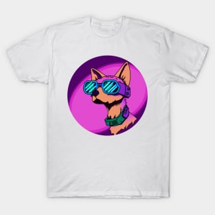 Cyberpunk dog T-Shirt